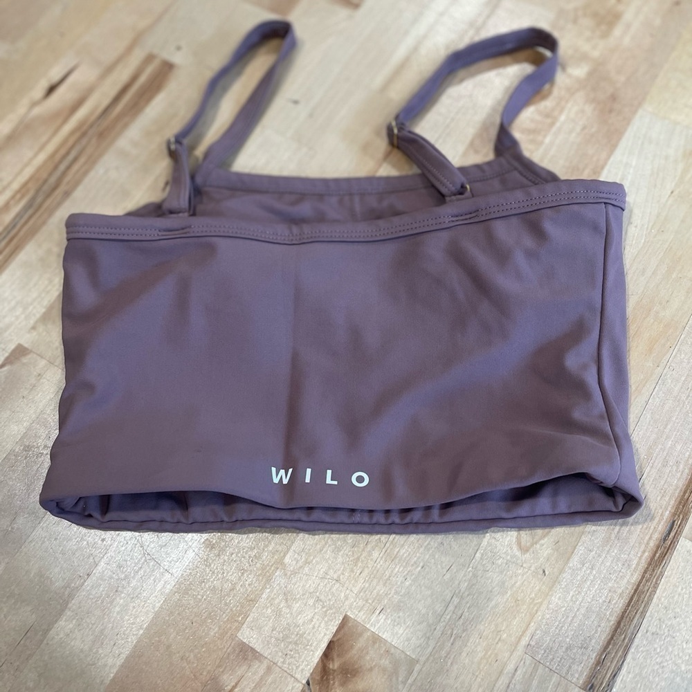 Wilo Anthropologie The Label Square Neck Sports Bra size XS